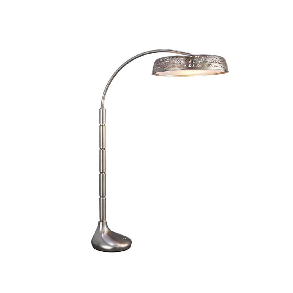 **Moderne Bureaulamp met Flexibele Arm en Gepoedercoate Afwerking**