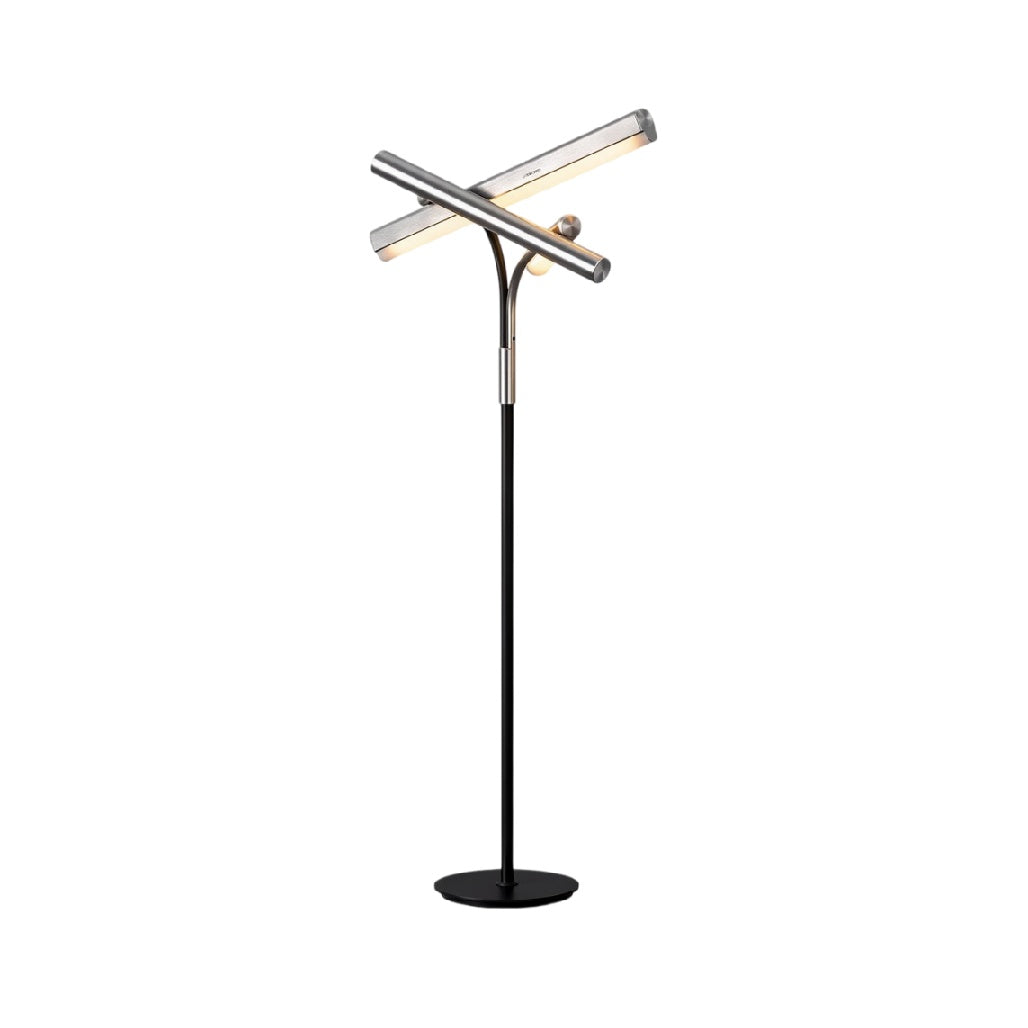 ### Technische Titel in het Nederlands: **Moderne LED Vloerlamp met X-Vormige Ontwerp**